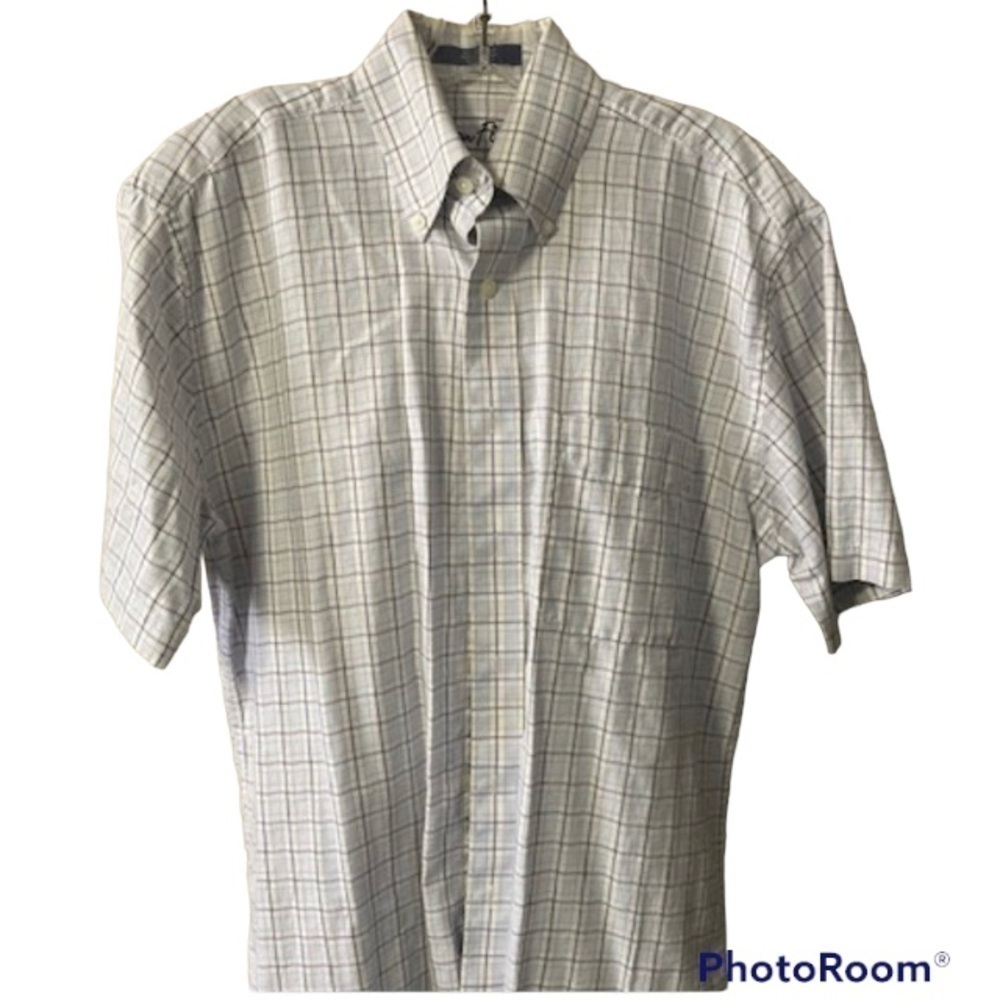 Alan Flusser short sleeve shirt size S